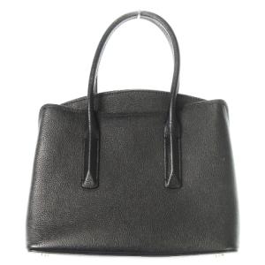kate spade new york マルゴー ミディアム サッチェル ハンドバッグ 2way ショルダーバッグ レザー チャーム付き 黒 ブラック