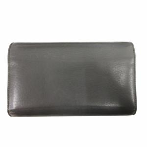 BALENCIAGA ペーパーマニー 長財布 ウォレット ロゴ レザー グレー 371661･1110･A･584046 /HO