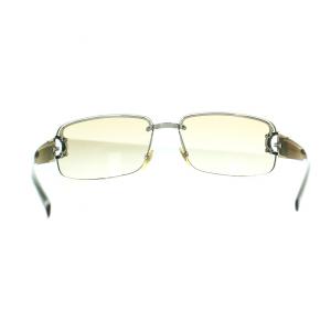GUCCI サングラス 眼鏡 めがね ロゴ GG柄 ハーフリム グラデーション カラーレンズ 6215 125 茶 ブラウン GG 2766