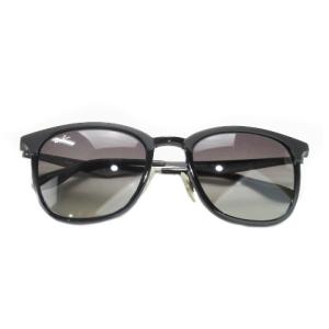 Ray-Ban サングラス 眼鏡 アイウェア ウェリントン プラスチックフレーム メタル ロゴ ケース付き 5121 145