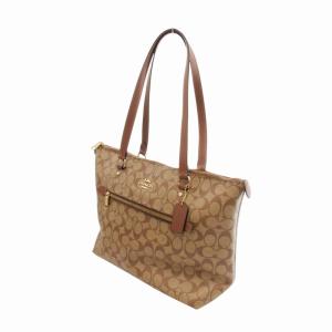 COACH トートバッグ シグネチャー PVC レザー ベージュ F79609 /HO 0302
