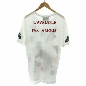 GUCCI Tシャツ ダメージ加工 シーサー S ホワイト 431278