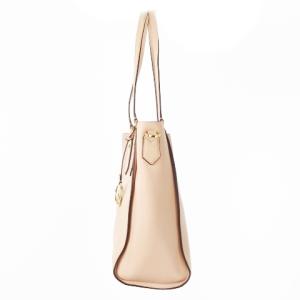 MICHAEL KORS ハンドバッグ トートバッグ 2way ショルダーバッグ バッグインバッグ レザー チャーム付き ロゴ ピンク