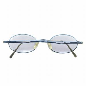 EMPORIO ARMANI イタリア製 眼鏡 サングラス メタルフレーム カラーレンズ オーバル 4920-135 青 ブルー