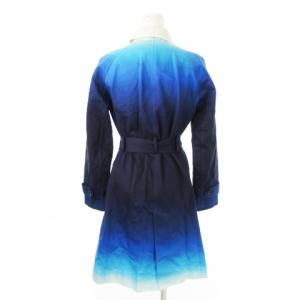 Paul Smith BLACK TECHNICOLOUR TRENCH テクニカラートレンチ DIP DYE TRENCH トレンチコート ダブル ミドル