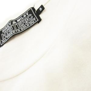 HYSTERIC GLAMOUR DIZZY & MILKY HYSTERIC Tシャツ カットソー ラウンドネック 丸首 半袖 コットン