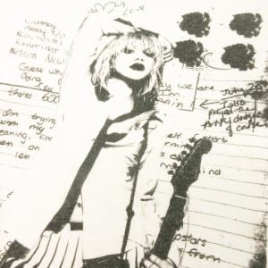 HYSTERIC GLAMOUR COURTNEYLOVE Tシャツ ラウンドネック 半袖 プリント コットン S 白 ホワイト /AH11