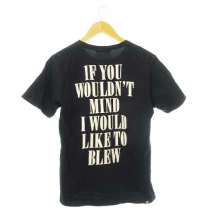 HYSTERIC GLAMOUR KURT COBAIN Tシャツ 丸首 半袖 コットン プリント グラフィック M 黒 ブラック /CK15