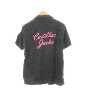 HYSTERIC GLAMOUR × 野口強 16SS Cadillac Jacks ボーリングシャツ アロハシャツ 開襟 オープンカラー