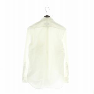 THOM BROWNE ボタンダウンシャツ ストライプ 2 ホワイト