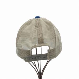 HYSTERIC GLAMOUR ヒスガール 帽子 キャップ メッシュ ロゴ F 青 ブルー 赤 レッド ベージュ