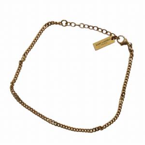チェーン ブレスレット ロゴ ゴールドカラー 金色 /KW GY18