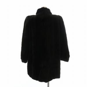 SAGA MINK 金サガ ミンクファー コート 13 ブラウン