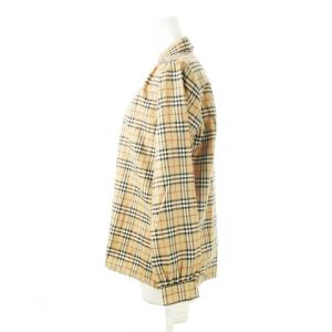 burberrys 白タグ 90's オールド ヴィンテージ ノバチェック  シャツ ウール 7 ベージュ
