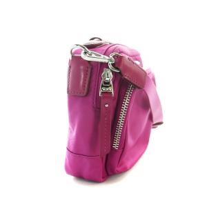 TUMI クラウディア クロスボディ Claudia Crossbody ショルダーバッグ ハンド 2WAY ロゴ ナイロン ピンク