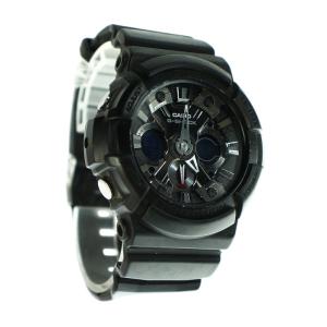 CASIO G-SHOCK 腕時計 ウォッチ クォーツ クロノグラフ デジタル 黒文字盤 黒 ブラック GA-201 GY18 /MQ