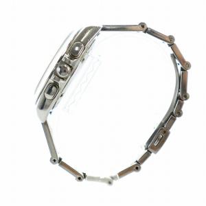PAUL SMITH ジャンク品 腕時計 ウォッチ クォーツ デイト カレンダー付き クロノグラフ ロゴ 青文字盤 シルバー色 0520-T002161