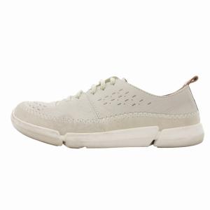 Clarks TRIFRI SLIP トライフライスリップ スニーカー シューズ ローカット UK9 28.5cm 白 ホワイト 26133875