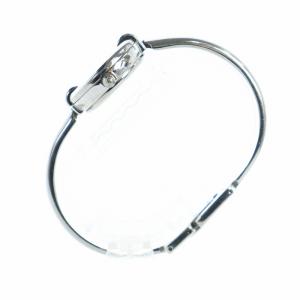 GUCCI 腕時計 ウォッチ クォーツ ラウンド バングル ロゴ シルバー色 1400L GY18