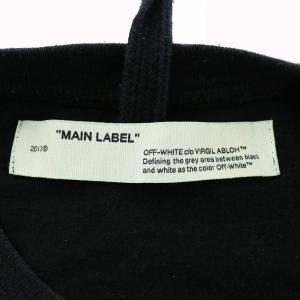 Off-White AIRPORT TAPE L/S TEE エアポートテープ Tシャツ カットソー 長袖 クルーネック ロゴ