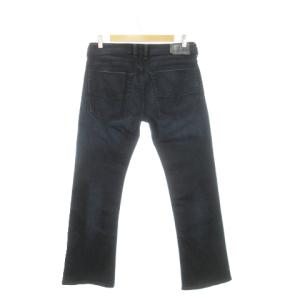 DIESEL R46D8 ZATINY デニムパンツ ジーンズ レギュラー ブーツカット ヒゲ ストレッチ W31 L30 インディゴブルー