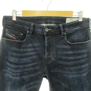 DIESEL R46D8 ZATINY デニムパンツ ジーンズ レギュラー ブーツカット ヒゲ ストレッチ W31 L30 インディゴブルー