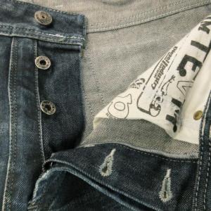DIESEL WASH0880F MENNIT デニムパンツ ジーンズ ストレート ウォッシュ加工 ダメージ加工 W29 L30 ダークブルー