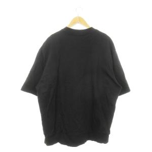 DIESEL Tシャツ トレーナー スウェット クルーネック 半袖 立体エナメルプリント バーコードデザイン 大きいサイズ