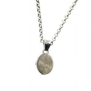 GARNI ネックレス アクセサリー ペンダント ロゴ スターリングシルバー シルバー色 GY18 /MQ