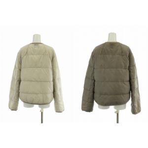 Max Mara The Cube ダウンジャケット リバーシブル 44 ベージュ