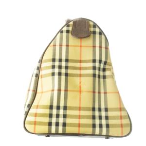 burberrys ボストンバッグ ノバチェック ブラウン