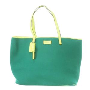 SVBFB パーク メトロ ネオプレーン トートバッグ ロゴチャーム ネオンカラー 緑 グリーン F29142