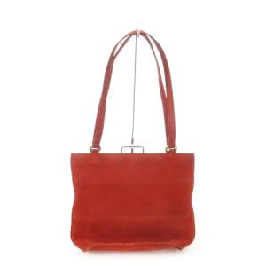 COACH オールドコーチ ヴィンテージ USA製 ショルダーバッグ トートバッグ スエード レザー 赤 レッド 4393