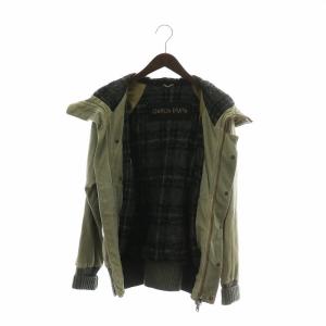 GIORGIO BRATO レザージャケット ジップアップ 46 カーキ