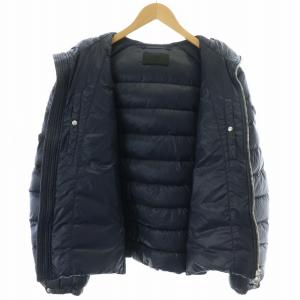 PRADA ダウンジャケット 50 ネイビー SGA654