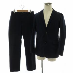 スーツ セットアップ 上下 テーラードジャケット シングル 2B 背抜き センターベント パンツ スラックス ジップフライ