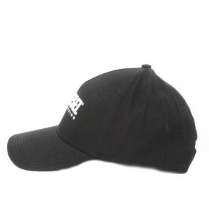 DIESEL 帽子 キャップ 野球帽 BBキャップ ベースボールキャップ ロゴ刺繍 黒 ブラック /AH18 GY18