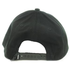 DIESEL CAKERYM-MAX CHAPEAU 帽子 キャップ 野球帽 BBキャップ ロゴ 黒 ブラック /AO11