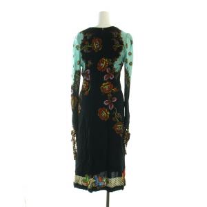 ETRO ワンピース ネイビー