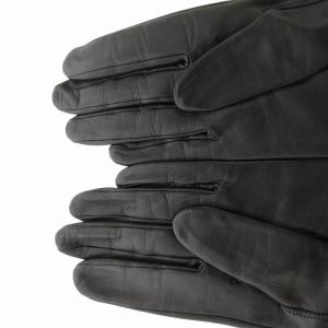 BURBERRY グローブ レザー ノバチェック ブラック