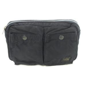 吉田カバン TANKER ウエストバッグ ボディバッグ ナイロン ロゴ 黒 ブラック /AO1