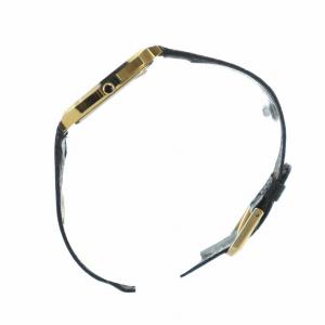 SEIKO ジャンク品 ドルチェ Dolce 腕時計 ウォッチ クォーツ スクエア レザーベルト ゴールド色 7741-5100