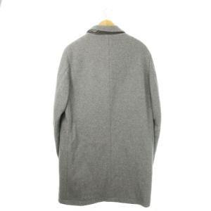 23区 HOMME チェスターコート 中綿 ロング シンプル 50 L グレー