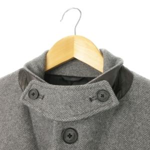23区 HOMME チェスターコート 中綿 ロング シンプル 50 L グレー