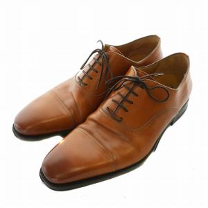 ビジネスシューズ 革靴 レザー スクエアトゥ ストレートチップ 11M 29cm 茶色 ブラウン /XZ