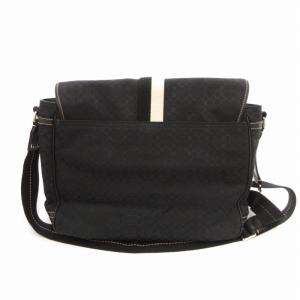 COACH 美品 F70183 メッセンジャーバッグ ショルダー ミニシグネチャー キャンバス 黒 ブラック GY18
