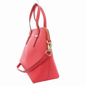 kate spade new york ハンドバッグ ショルダー 2WAY 斜め掛け ロゴ レザー 赤 レッド /GV GY17