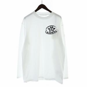 24SS LS T-SHIRT ペイントロゴ Tシャツ L ホワイト