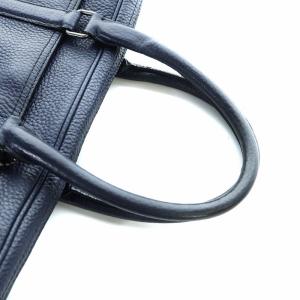 COACH ビジネスバッグ ショルダーバッグ ブリーフケース 2WAY レザー ロゴ 紺 ネイビー GY18 /MQ