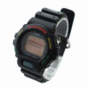 CASIO G-SHOCK 腕時計 ウォット クォーツ デジタル ロゴ デイト カレンダー付き 黒 ブラック DW-6695 GY18